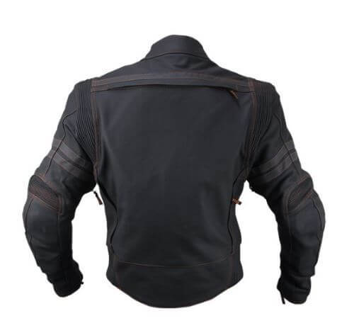 Stylish Men’s Vulcan VTZ-910 Motorbike Street Leather Jacket - theleathersouq