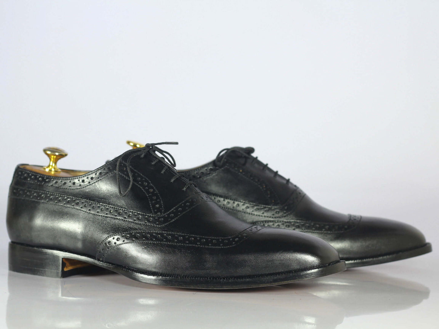 Handmade Men's Black Leather Square Toe Shoes, Men Dress Formal Designer Shoes - theleathersouq