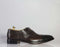 Men's Handmade Black Brown Cap Toe Brogue Leather Shoes, Men Designer Shoes - theleathersouq