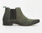 Stylish Handmade Men’s Grey Color Boots, Suede Ankle High Chelsea Dress Slip On Boots - theleathersouq