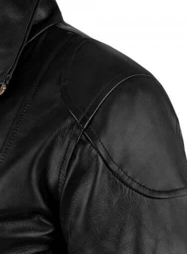 Stylish Fashion Leather Black Jacket For Ladies - theleathersouq