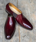 Handmade Men's Burgundy Leather Loafers, Men Designer Dress Formal Luxury Party Shoes - theleathersouq