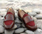 Awesome Handmade Men's Leather Suede Brown & Burgundy Double Monk Slip On Loafers