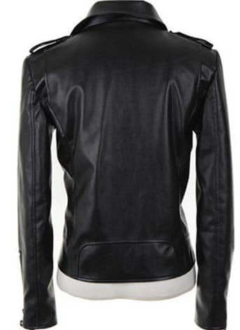 Elegant Fashion Leather Jacket For Women, Black Leather Jacket - theleathersouq